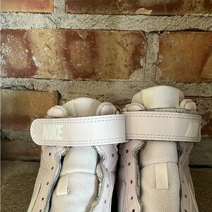 Nike Light Pink Perforated Sneakers, size 6.5 youth